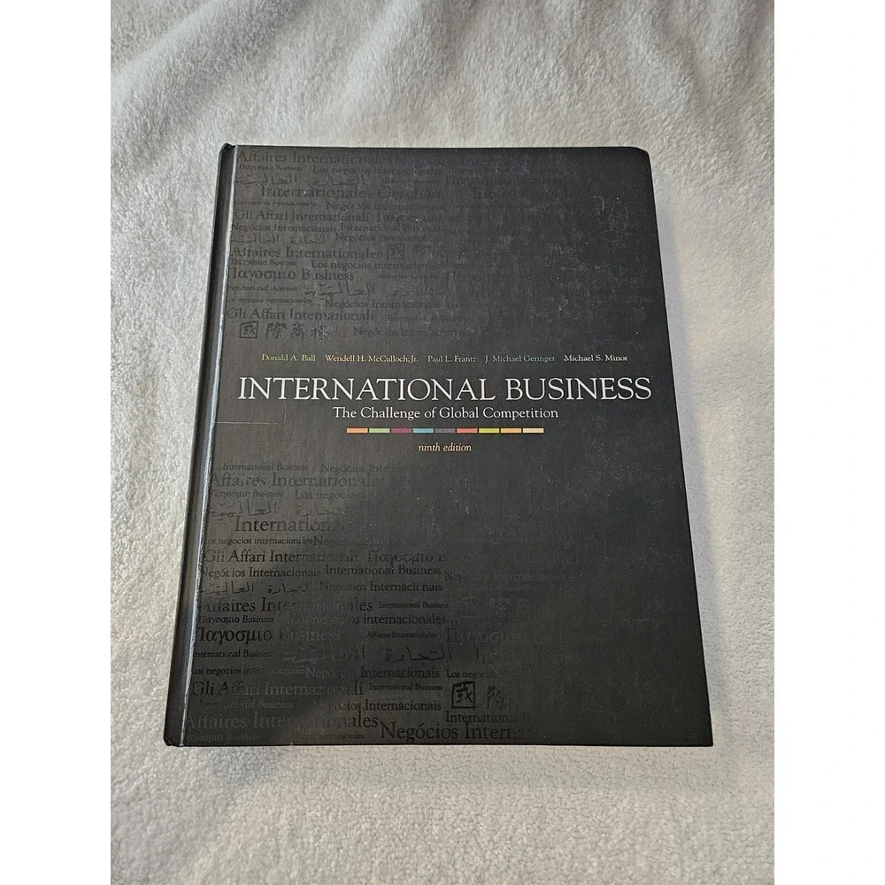 International Business : The Challenge of Global Competition by Wendell 9th Ed.